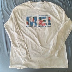 White Unisex Long Sleeve ME! Taylor Swift Tee